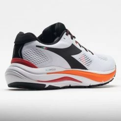 Best Sale 👍 Coupon ⌛ Running 👞 👞 Shoes Diadora Mythos Blushield Vortice 7 Men's White/Black/Vermillion Orange 👍 🔥 13 Running Shoes Diadora Mythos Blushield Vortice 7 Men's White/Black/Vermillion Orange