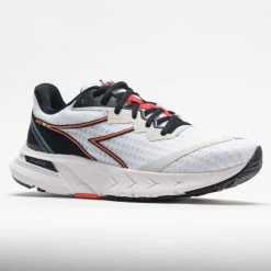 Promo โญ Best deal ๐งจ Diadora Mythos Blushield Volo 2 Men's White/Black/Vermillion Orange Running ๐ ๐ Shoes ๐ ๐ 12 Diadora Mythos Blushield Volo 2 Men's White/Black/Vermillion Orange Running Shoes