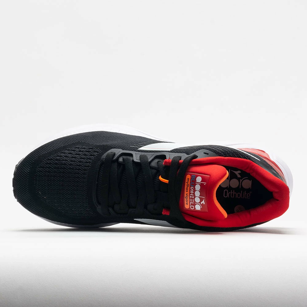 Promo โญ Deals ๐คฉ Diadora Mythos Blushield Vigore Men's Black/White/Red Italy ๐ฅฐ ๐ฅฐ 5 Diadora Mythos Blushield Vigore Men's Black/White/Red Italy