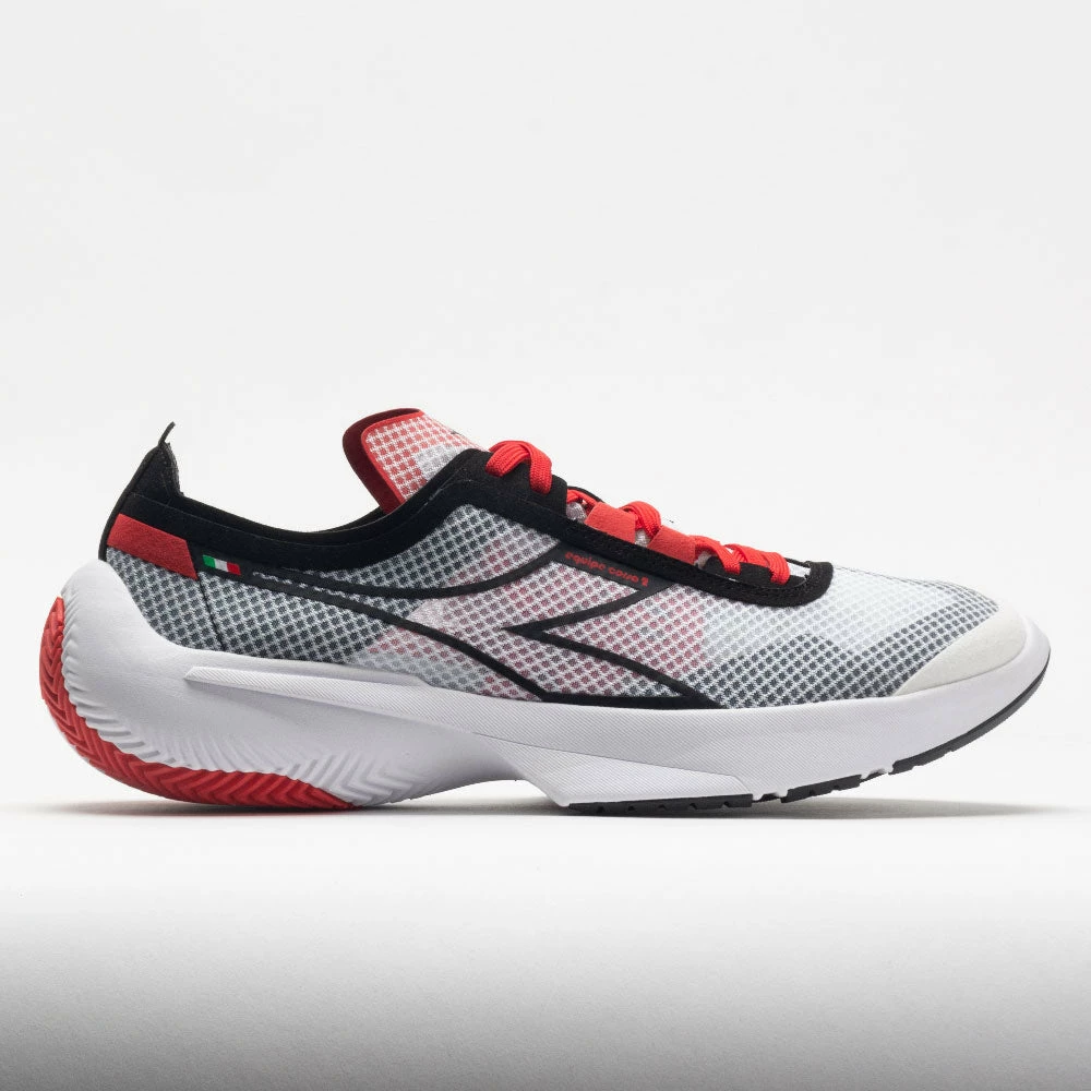 Buy 😀 Best Pirce 🎁 Diadora Equipe Corsa 2 Men's White/Black/Fiery Red 🥰 ⭐ 3 Diadora Equipe Corsa 2 Men's White/Black/Fiery Red