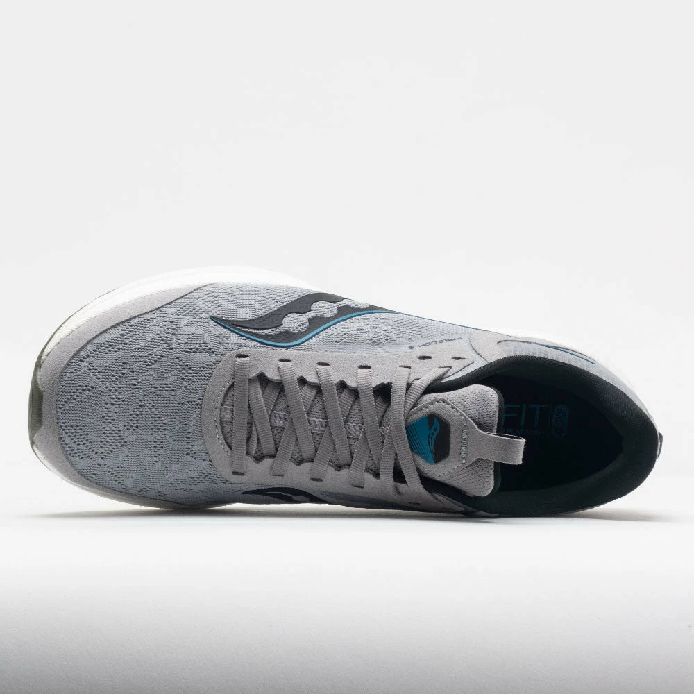 Best Sale โ๏ธ Cheapest โ๏ธ Saucony Freedom 5 Men's Alloy/Topaz ๐คฉ ๐งจ 5 Saucony Freedom 5 Men's Alloy/Topaz