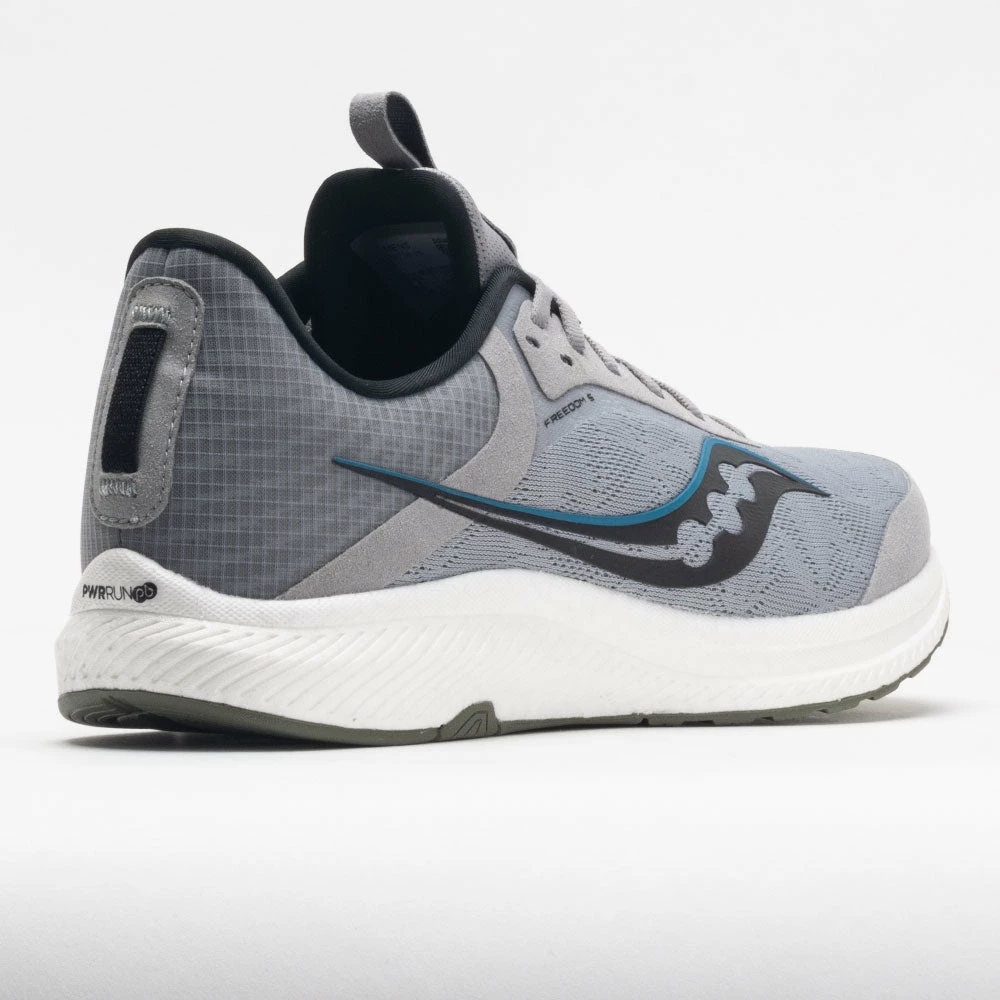 Best Sale โ๏ธ Cheapest โ๏ธ Saucony Freedom 5 Men's Alloy/Topaz ๐คฉ ๐งจ 8 Saucony Freedom 5 Men's Alloy/Topaz