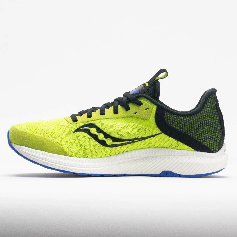 Deals ๐ Cheapest โ๏ธ Saucony Freedom 5 Men's Acid/Blue Raz โ๏ธ โ 4 Saucony Freedom 5 Men's Acid/Blue Raz