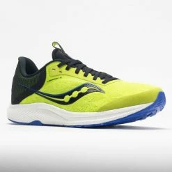 Deals ๐ Cheapest โ๏ธ Saucony Freedom 5 Men's Acid/Blue Raz โ๏ธ โ 12 Saucony Freedom 5 Men's Acid/Blue Raz