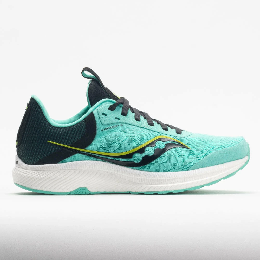 Wholesale ๐งจ Best deal ๐ Saucony Freedom 5 ๐ฉ Women's Cool Mint/Acid Running ๐ ๐ Shoes โญ ๐งจ 3 Saucony Freedom 5 Women's Cool Mint/Acid Running Shoes