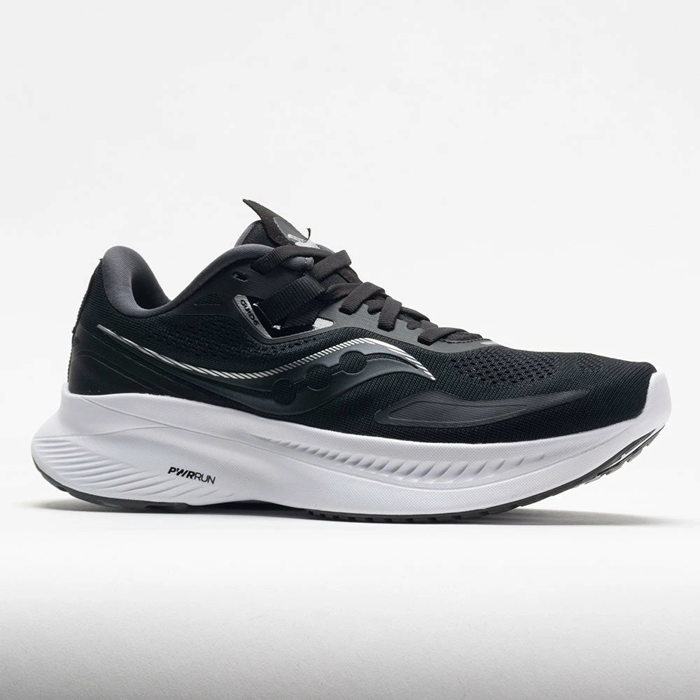 Budget ⭐ Best Sale ✔️ Saucony Guide 15 👩 Women's Black/White Running 👟 👟 Shoes ⌛ 🎁 7 Saucony Guide 15 Women's Black/White Running Shoes