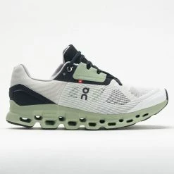 On Running On Cloudstratus Women's White/Black Running Shoes