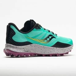 Saucony Peregrine 12 Women's Cool Mint/Acid Trail Running Shoes