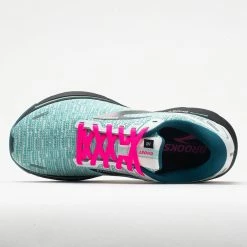 Running Shoes Brooks Ghost 14 Women's White/Black/Blue Light