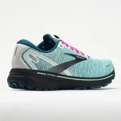 Running Shoes Brooks Ghost 14 Women's White/Black/Blue Light