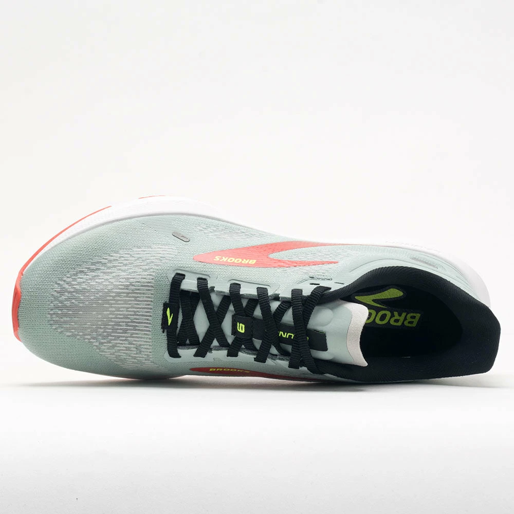 Promo ๐ Deals ๐ Brooks Launch 9 ๐ฉ Women's Blue Surf/Black/Cherry Tomato Running ๐ ๐ Shoes โ๏ธ โค๏ธ 5 Brooks Launch 9 Women's Blue Surf/Black/Cherry Tomato Running Shoes