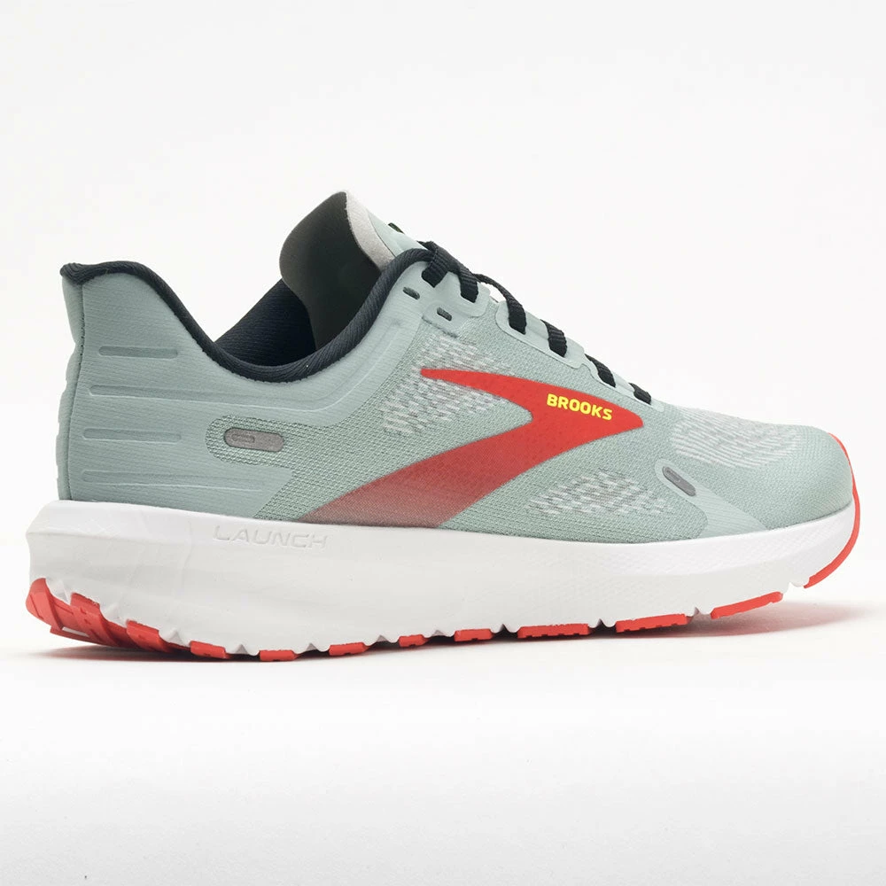 Promo ๐ Deals ๐ Brooks Launch 9 ๐ฉ Women's Blue Surf/Black/Cherry Tomato Running ๐ ๐ Shoes โ๏ธ โค๏ธ 8 Brooks Launch 9 Women's Blue Surf/Black/Cherry Tomato Running Shoes