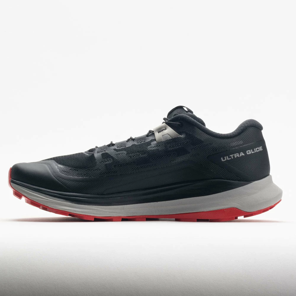 New 🤩 Discount ❤️ Salomon Ultra Glide Men's Black/Alloy/Goji Berry ✨ ✨ 4 Salomon Ultra Glide Men's Black/Alloy/Goji Berry