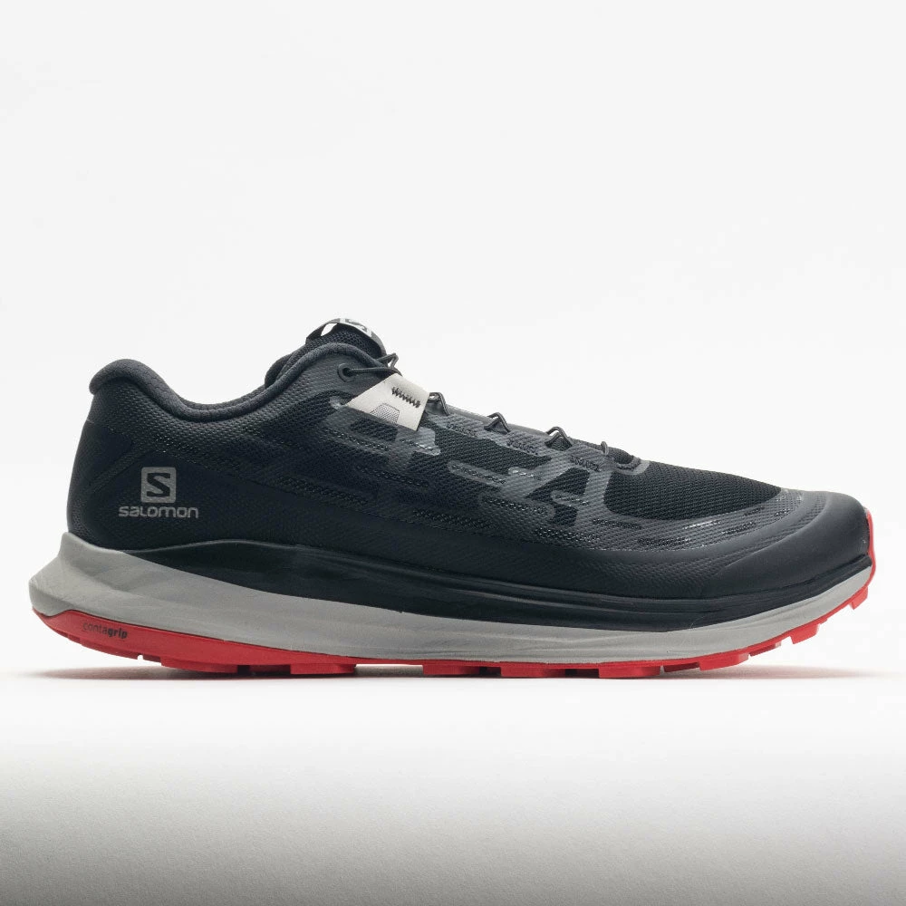 New 🤩 Discount ❤️ Salomon Ultra Glide Men's Black/Alloy/Goji Berry ✨ ✨ 3 Salomon Ultra Glide Men's Black/Alloy/Goji Berry