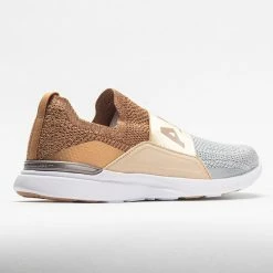 Athletic Propulsion Labs Walking Shoes APL TechLoom Bliss Women's Rose Gold/Champagne/Metallic Silver