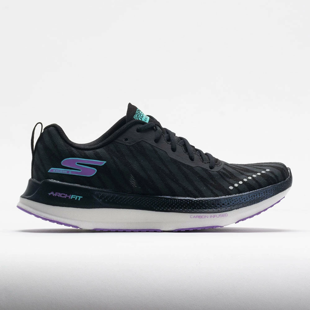 New ๐งจ Deals โญ Skechers Performance Skechers GOrun Razor Excess 2 ๐ฉ Women's Black/Purple Running ๐ ๐ Shoes โค๏ธ ๐ 3 Skechers Performance Skechers GOrun Razor Excess 2 Women's Black/Purple Running Shoes