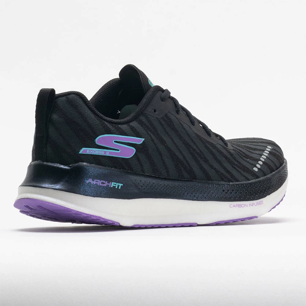 New ๐งจ Deals โญ Skechers Performance Skechers GOrun Razor Excess 2 ๐ฉ Women's Black/Purple Running ๐ ๐ Shoes โค๏ธ ๐ 8 Skechers Performance Skechers GOrun Razor Excess 2 Women's Black/Purple Running Shoes