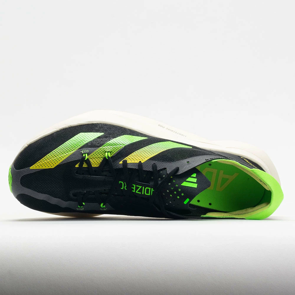 Best Pirce ๐ Flash Sale ๐งจ Adidas Adizero Adios Pro 3 Men's Black/Beam Yellow/Solar Green Running ๐ ๐ Shoes โญ ๐งจ 5 Adidas Adizero Adios Pro 3 Men's Black/Beam Yellow/Solar Green Running Shoes