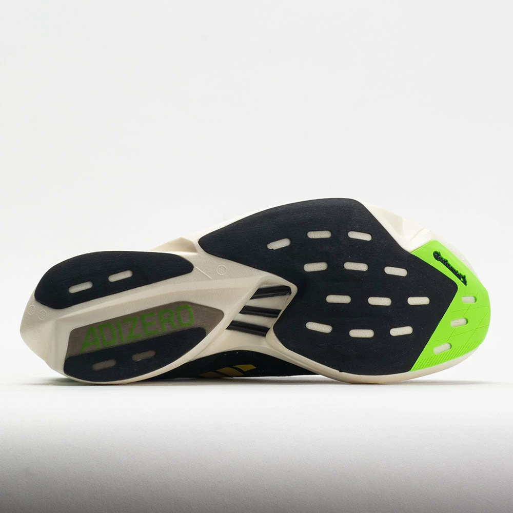 Best Pirce ๐ Flash Sale ๐งจ Adidas Adizero Adios Pro 3 Men's Black/Beam Yellow/Solar Green Running ๐ ๐ Shoes โญ ๐งจ 6 Adidas Adizero Adios Pro 3 Men's Black/Beam Yellow/Solar Green Running Shoes