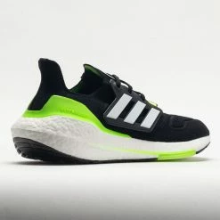 Adidas Ultraboost 22 Men's Black/White/Solar Green