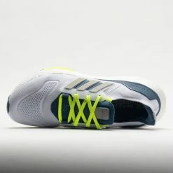 Running Shoes Adidas Ultraboost 22 Men's White/Metal Grey/Linen Green