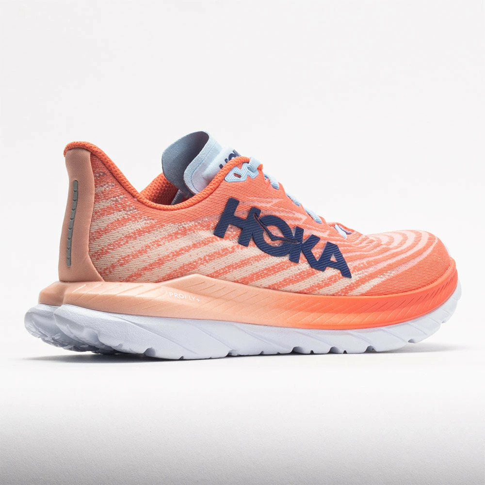 Budget ❤️ Coupon 🎉 HOKA Mach 5 👩 Women's Camellia/Peach Parfait Running 👟 👟 Shoes ✨ ⌛ 8 HOKA Mach 5 Women's Camellia/Peach Parfait Running Shoes