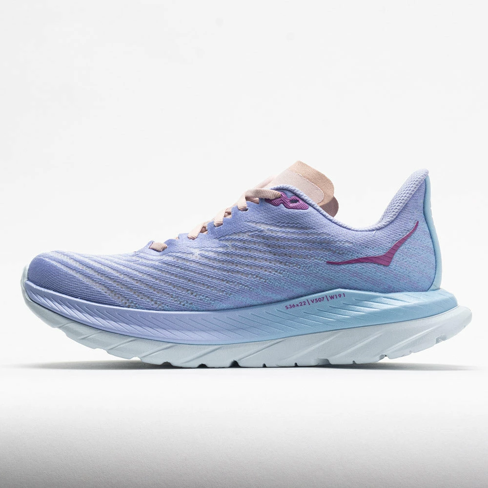 Brand new ๐ Cheap ๐ HOKA Mach 5 ๐ฉ Women's Baby Lavender/Summer Song ๐งจ ๐งจ 4 HOKA Mach 5 Women's Baby Lavender/Summer Song