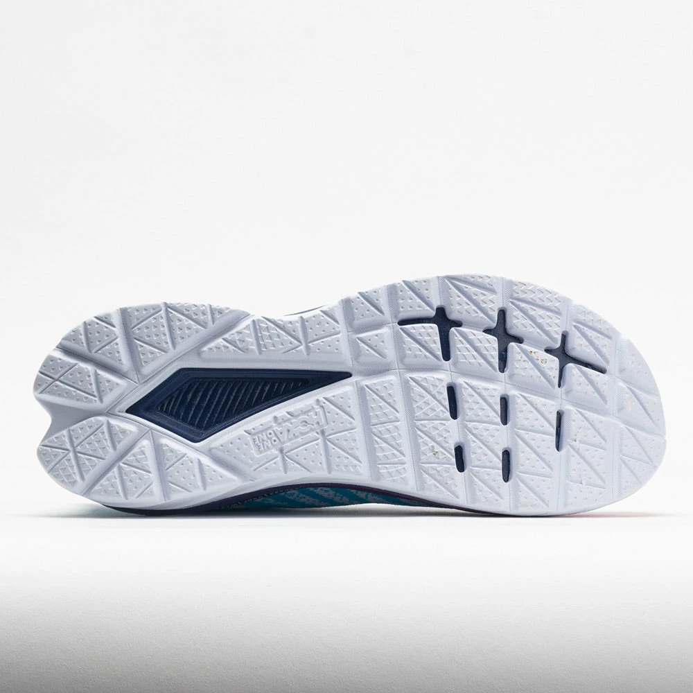 Flash Sale 🌟 Cheap 🔔 HOKA Mach 5 👩 Women's White/Scuba Blue 😉 🤩 6 HOKA Mach 5 Women's White/Scuba Blue