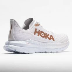 HOKA Mach 5 Men's White/Copper Running Shoes