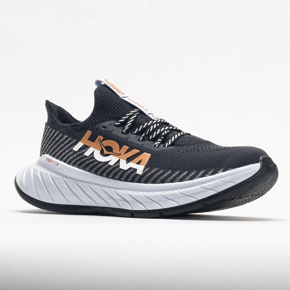 Best Sale 😍 Discount 🎉 HOKA Carbon X 3 👩 Women's Black/White 🔔 😍 7 HOKA Carbon X 3 Women's Black/White