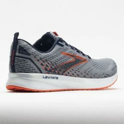 Hot Sale ๐ Discount ๐ฅ Brooks Levitate 5 Men's Grey/Peacoat/Flame Running ๐ ๐ Shoes ๐ ๐ 13 Brooks Levitate 5 Men's Grey/Peacoat/Flame Running Shoes