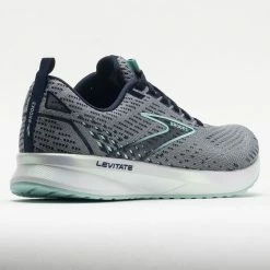 Brooks Levitate 5 Women's Grey/Peacoat/Blue Light Running Shoes
