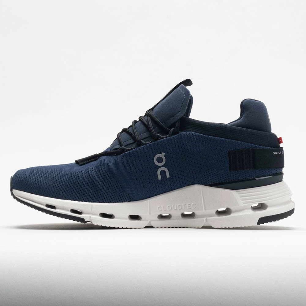 Best Sale ๐ Outlet ๐ On Running Lifestyle ๐ ๐ Sneakers On Cloudnova Men's Navy/White ๐ ๐ 4 On Running Lifestyle Sneakers On Cloudnova Men's Navy/White