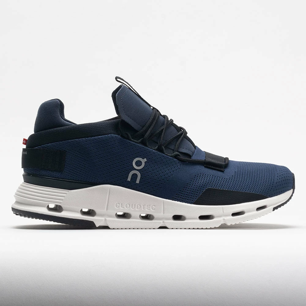 Best Sale ๐ Outlet ๐ On Running Lifestyle ๐ ๐ Sneakers On Cloudnova Men's Navy/White ๐ ๐ 3 On Running Lifestyle Sneakers On Cloudnova Men's Navy/White