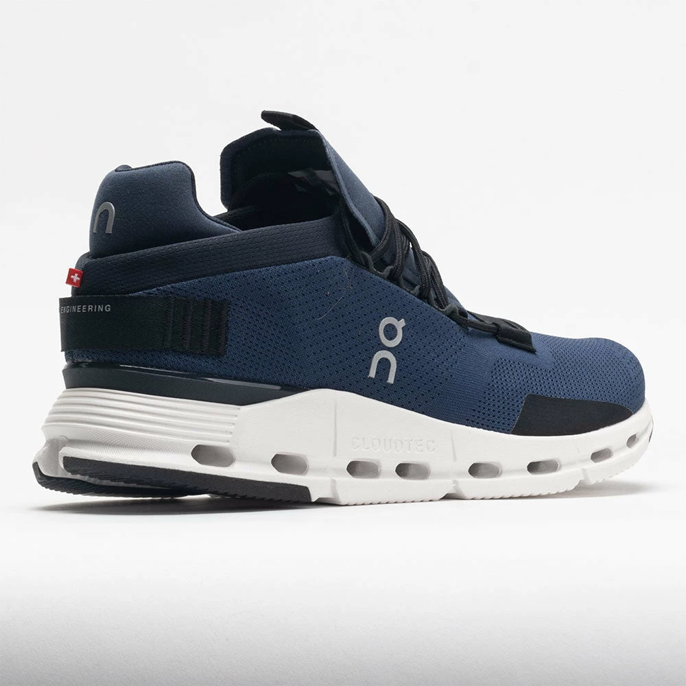 Best Sale ๐ Outlet ๐ On Running Lifestyle ๐ ๐ Sneakers On Cloudnova Men's Navy/White ๐ ๐ 8 On Running Lifestyle Sneakers On Cloudnova Men's Navy/White