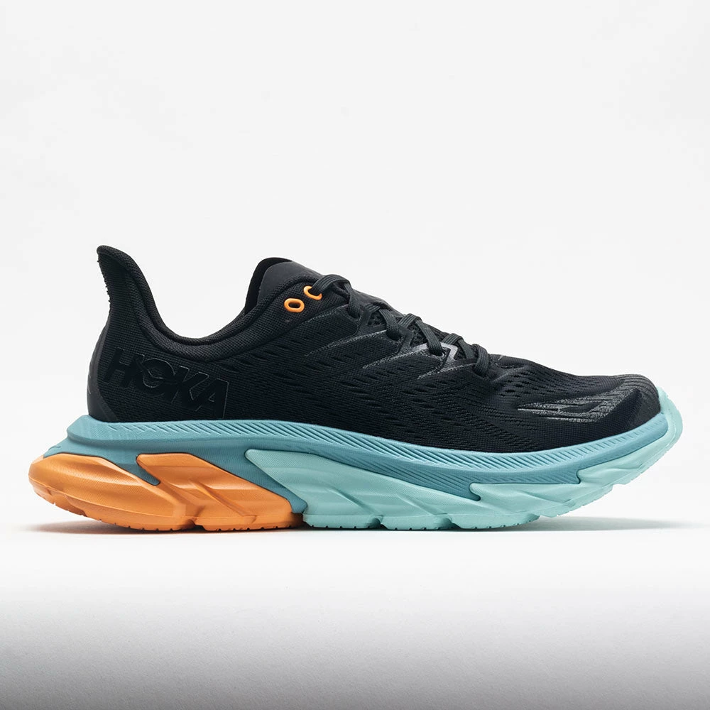 Brand new 👏 Brand new 👍 Running 👞 👞 Shoes HOKA Clifton Edge Men's Black/Aquarelle 😉 ⭐ 3 Running Shoes HOKA Clifton Edge Men's Black/Aquarelle