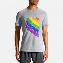 Brooks Run Proud Distance Tee Men's