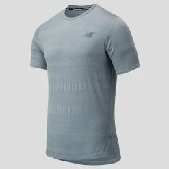 Men's Clothing New Balance Q Speed Fuel Jacquard Short Sleeve Men's