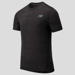 Men's Clothing New Balance Q Speed Fuel Jacquard Short Sleeve Men's