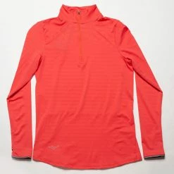 Women's Clothing Mizuno Alpha Eco Half Zip Women's