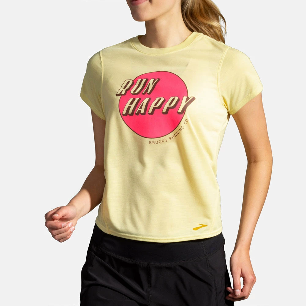 Hot Sale ๐ Cheap ๐ฅ Brooks Distance Graphic Short Sleeve ๐ฉ Women's (2020) ๐ฉ Women's Clothing โ ๐ 9 Brooks Distance Graphic Short Sleeve Women's (2020) Women's Clothing