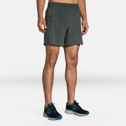 Best Sale ๐ Brand new ๐ Brooks Sherpa 7" 2-in-1 Shorts Men's Men's Clothing โ๏ธ โ 34 Brooks Sherpa 7