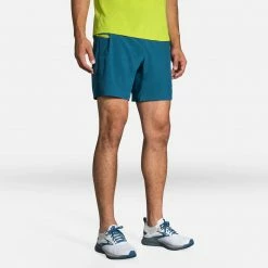 Best Sale ๐ Brand new ๐ Brooks Sherpa 7" 2-in-1 Shorts Men's Men's Clothing โ๏ธ โ 36 Brooks Sherpa 7