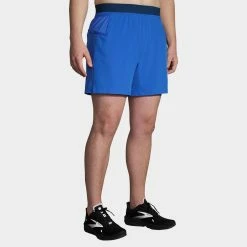 Best Sale ๐ Brand new ๐ Brooks Sherpa 7" 2-in-1 Shorts Men's Men's Clothing โ๏ธ โ 40 Brooks Sherpa 7