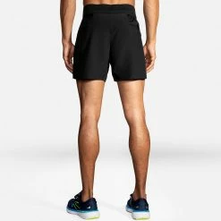 Top 10 🌟 Best Sale 🤩 Brooks Sherpa 5" 2-in-1 Shorts Men's Men's Clothing 😍 😉 21 Brooks Sherpa 5