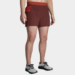 Top 10 🌟 Best Sale 🤩 Brooks Sherpa 5" 2-in-1 Shorts Men's Men's Clothing 😍 😉 34 Brooks Sherpa 5