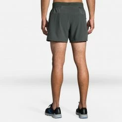 Top 10 🌟 Best Sale 🤩 Brooks Sherpa 5" 2-in-1 Shorts Men's Men's Clothing 😍 😉 25 Brooks Sherpa 5
