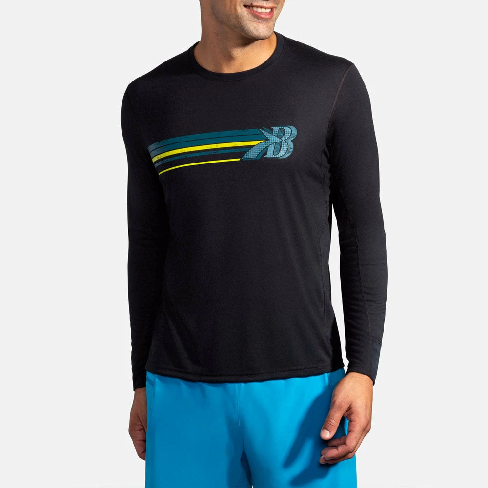 Best Pirce โ๏ธ Best deal โญ Brooks Distance Graphic Long Sleeve Men's Men's Clothing โญ ๐ 3 Brooks Distance Graphic Long Sleeve Men's Men's Clothing