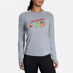Brooks Run Merry Distance Long Sleeve Women's Women's Clothing
