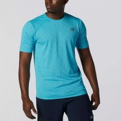 Men's Clothing New Balance Q Speed Fuel Short Sleeve Men's